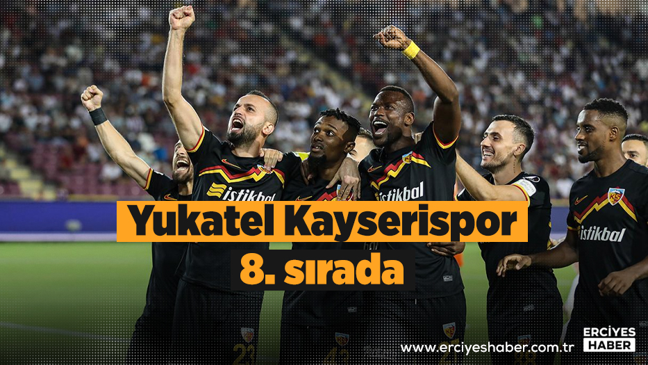 Yukatel Kayserispor 8. sırada