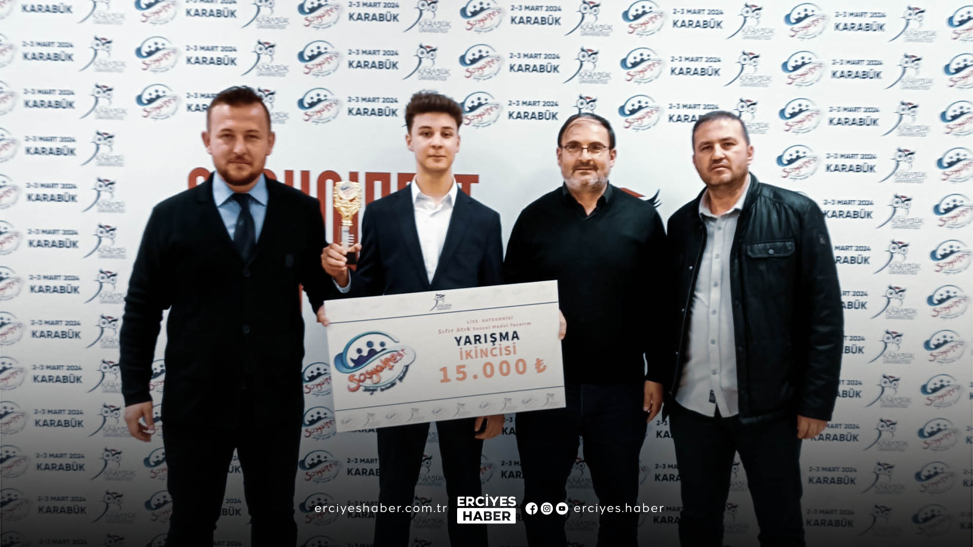 Develi Ahmed İslamoğlu Anadolu İmam Hatip Lisesi, Sosyalfest Türkiye Finallerinde, Sıfır Atık Kategorisinde Türkiye İkincisi Oldu.