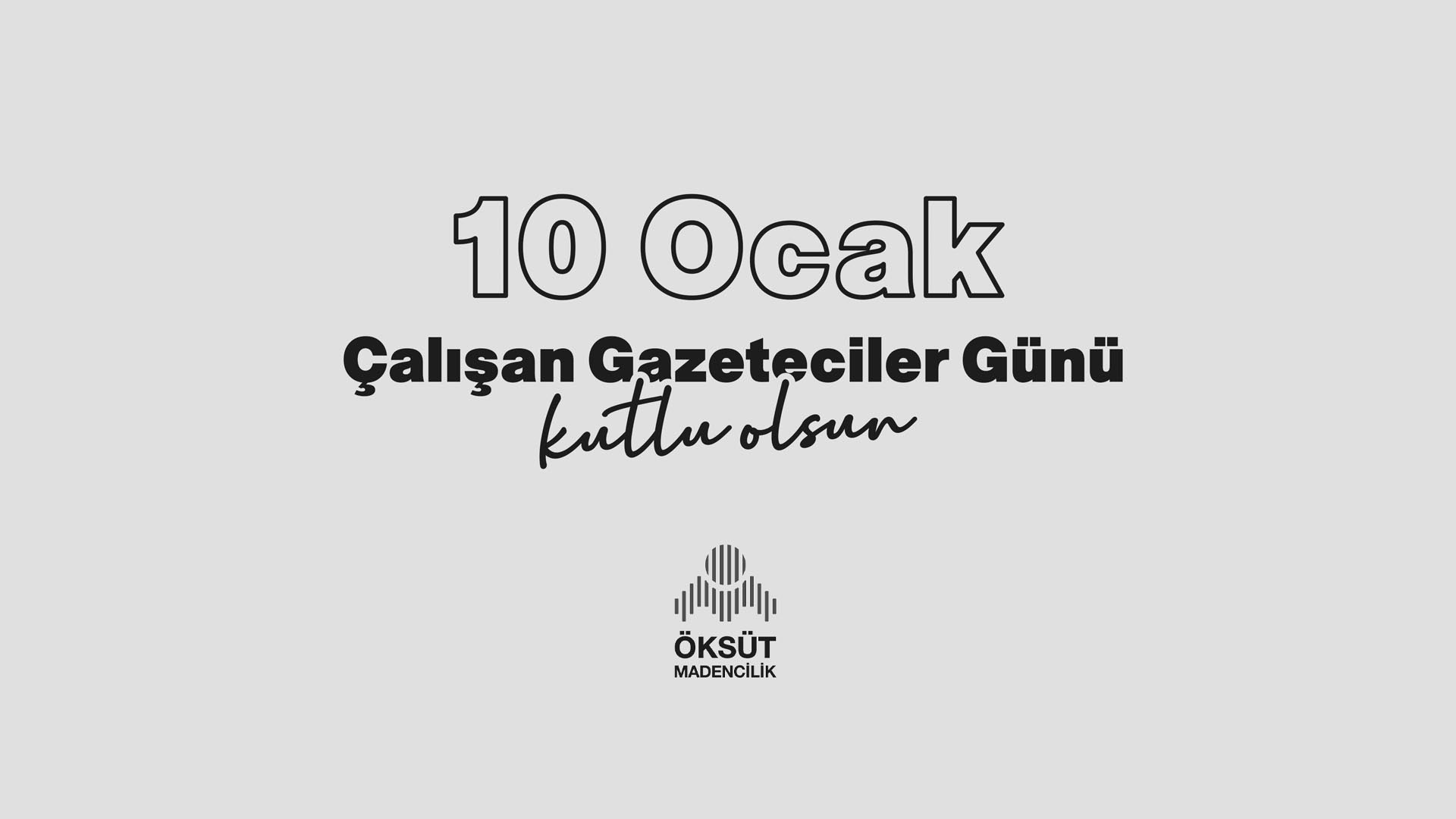 10 Ocak Çalışan Gazeteciler Günü