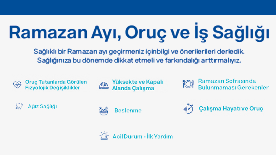 Ramazan Ayı, Oruç ve İş Sağlığı