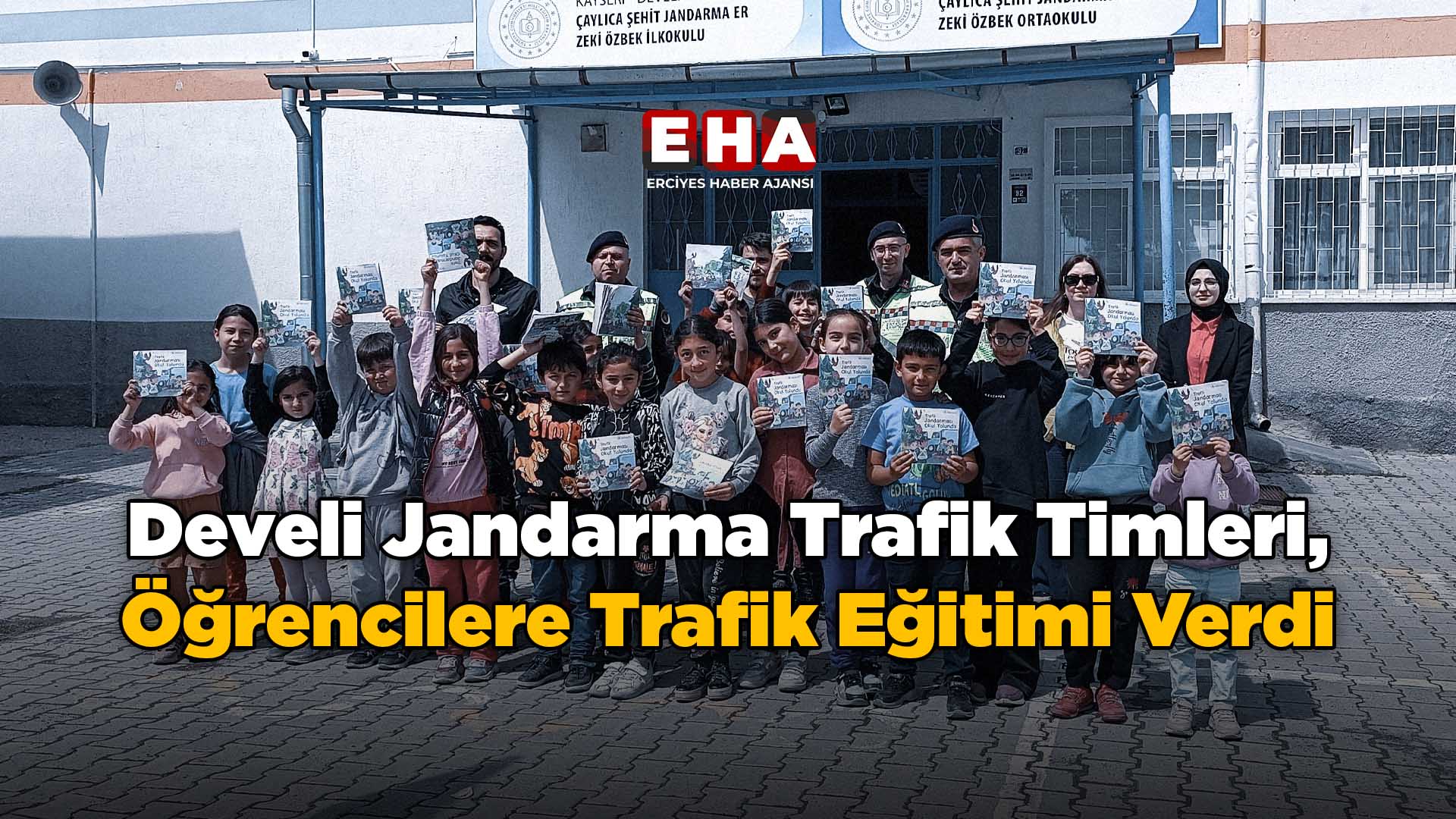 Develi Jandarma Trafik Timleri, Öğrencilere Trafik Eğitimi Verdi