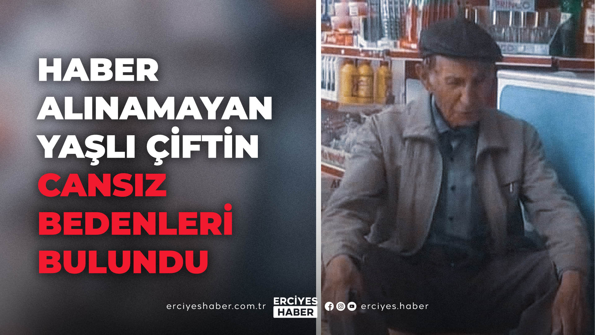Haber alınamayan yaşlı çiftin cansız bedenleri bulundu
