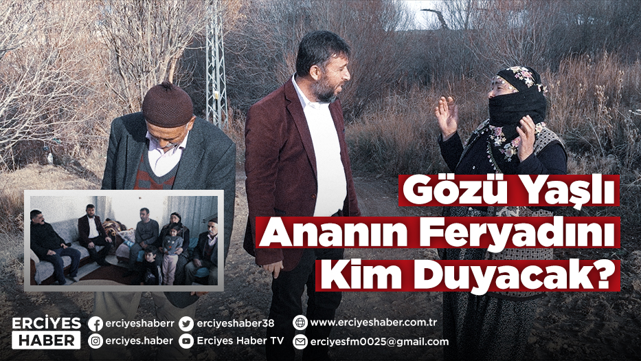 Gözü Yaşlı Ananın Feryadını Kim Duyacak?