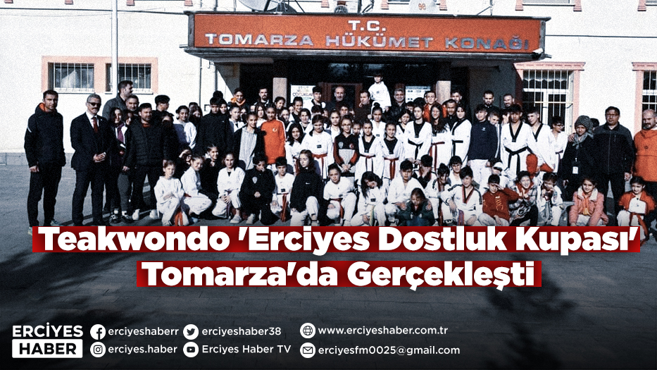 Teakwondo 'Erciyes Dostluk Kupası' Tomarza'da Gerçekleşti