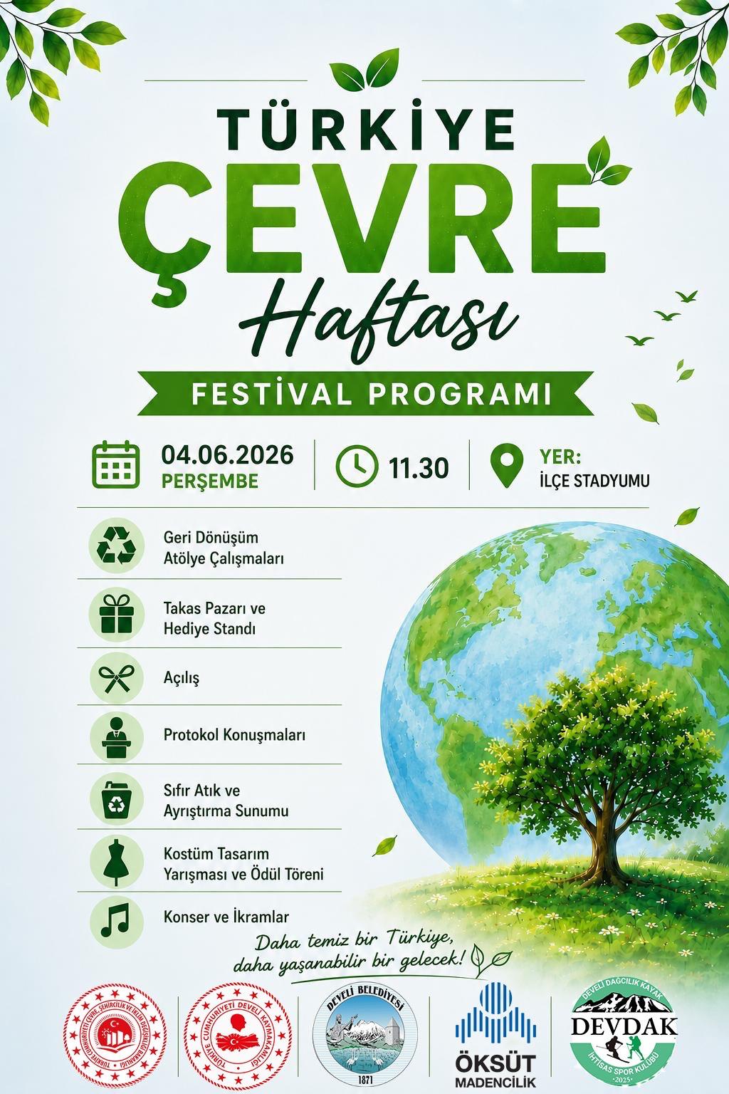Türkiye Çevre Haftası Festival Programı