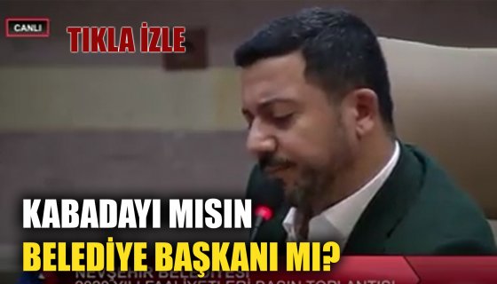 KABADAYI MISIN BELEDİYE BAŞKANI MI?